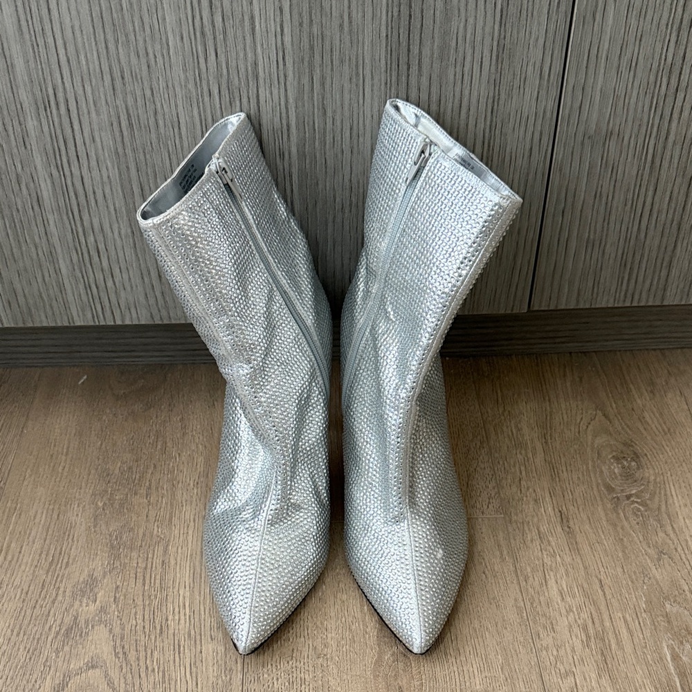 BP Silver Heeled Boots